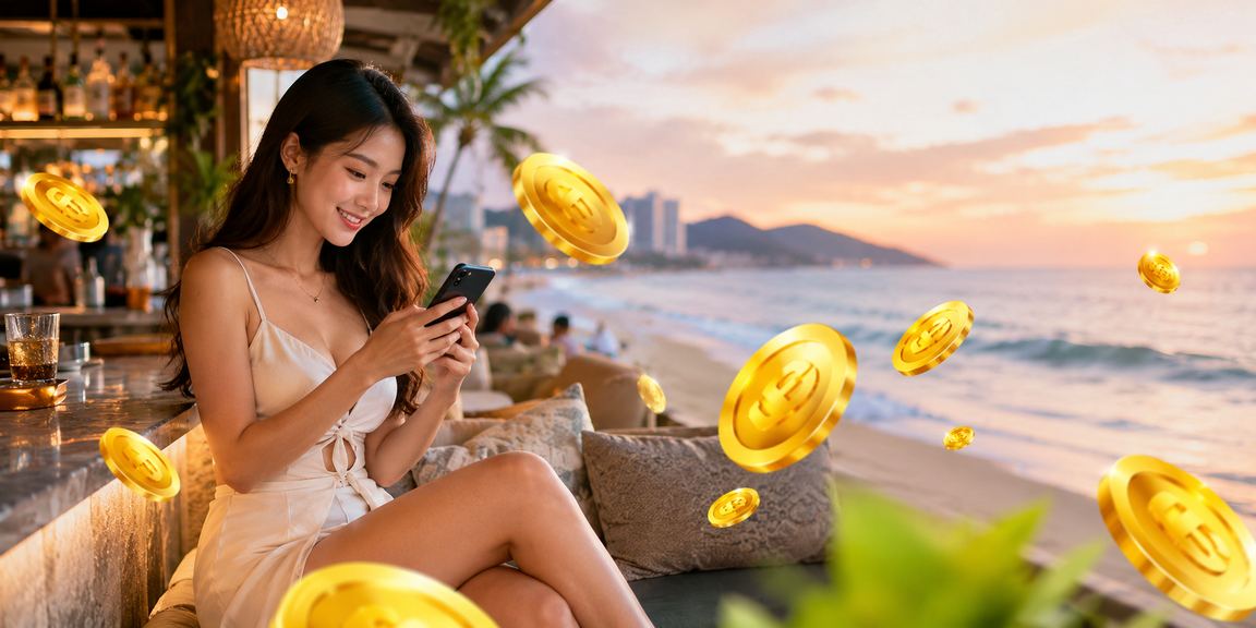 Người chơi thao tác thanh toán trên meo2hand tại Vũng Tàu