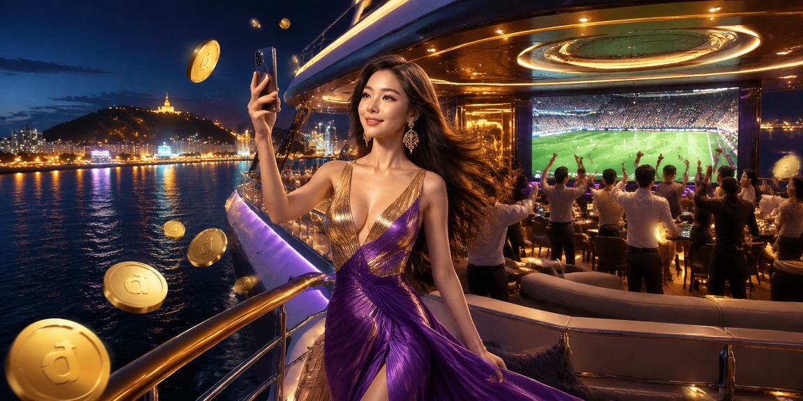 Người chơi casino trực tuyến trên bãi biển Vũng Tàu buổi hoàng hôn